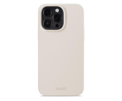 Etui do telefonów Holdit Silicone Case iPhone 15 Pro Max Light Beige 16004
